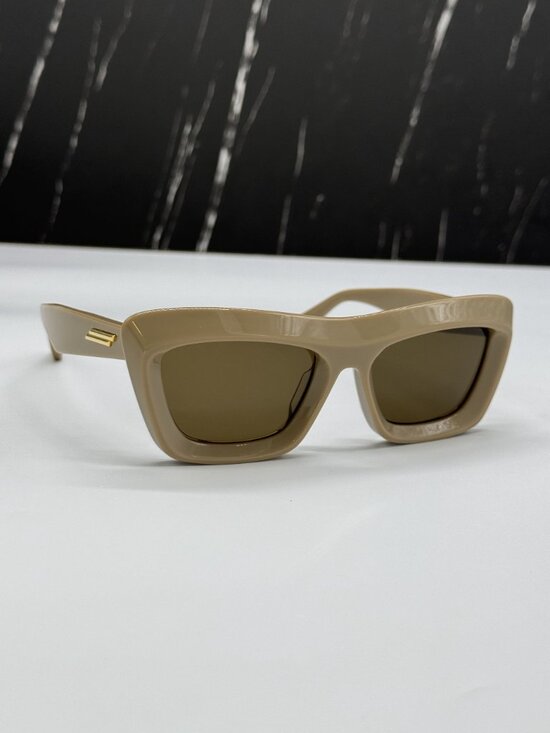 NEW BOTTEGA VENETA BV1283S 003 WOMEN BROWN SUNGLASSES main image 11